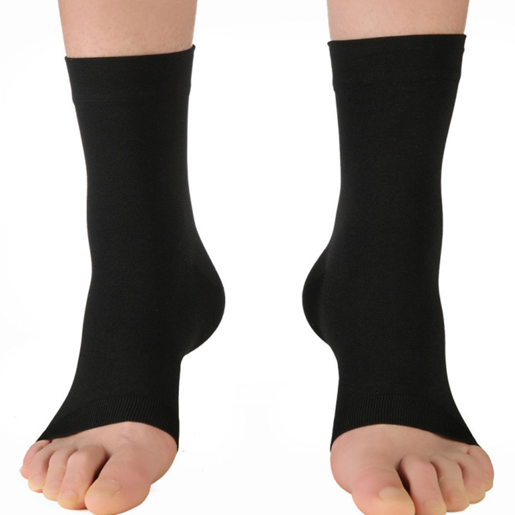 Ankle Brace Sock - 2 Pasang Kaus Kaki Kompresi Penghangat