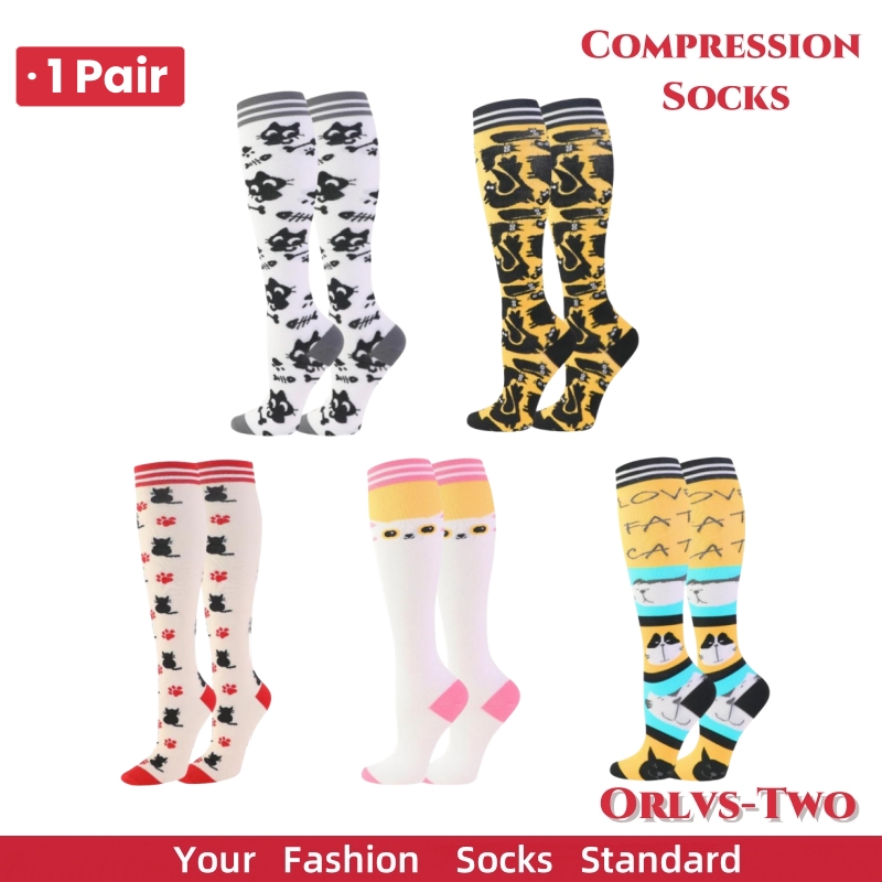 Compression Sock Medical - Kaus kaki kompresi kucing imut isi