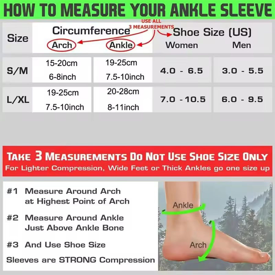 1 Pasang Kaus Kaki Kompresi Ol - Ankle Brace Sock ulasan dan harga
