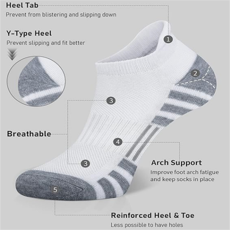 Kaos Kaki Lari Atletik Berbant - Athletic Sock Cushion ulasan dan harga