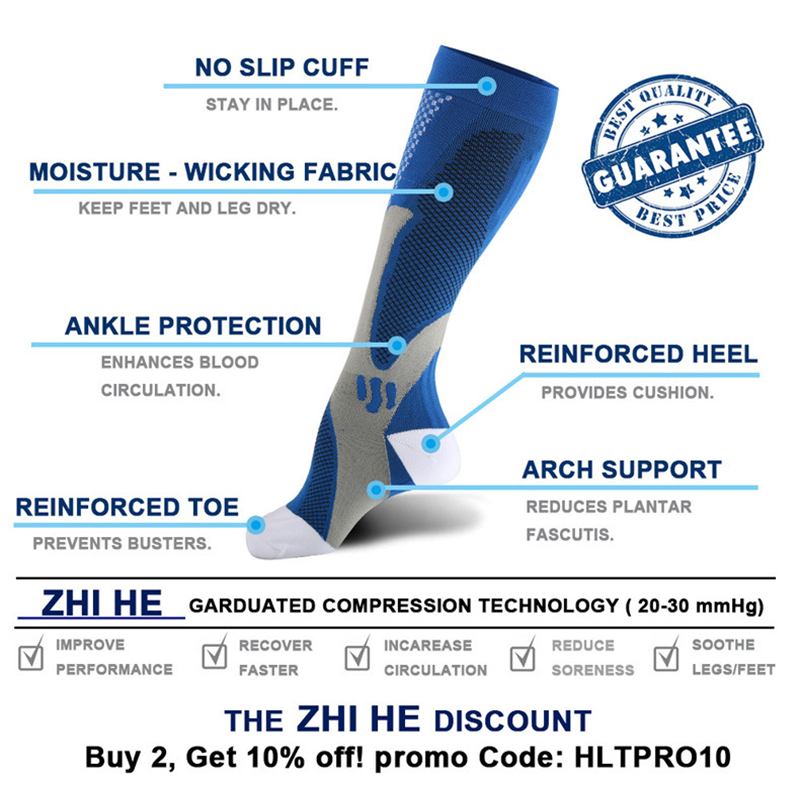 Kaus kaki kompresi S-XXL, ukur - Compression Sock Medical ulasan dan harga