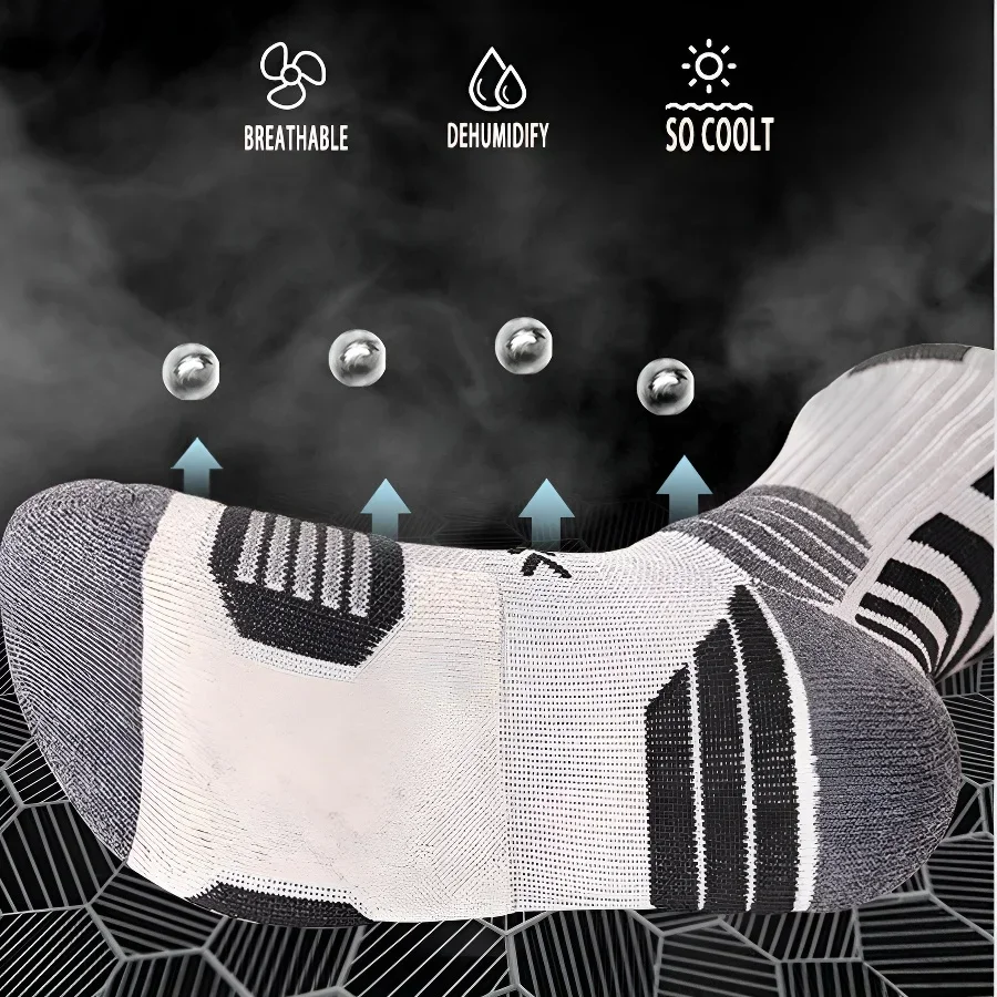 Kaus Kaki Kompresi Penyerap Ke - Athletic Sock Cushion ulasan dan harga