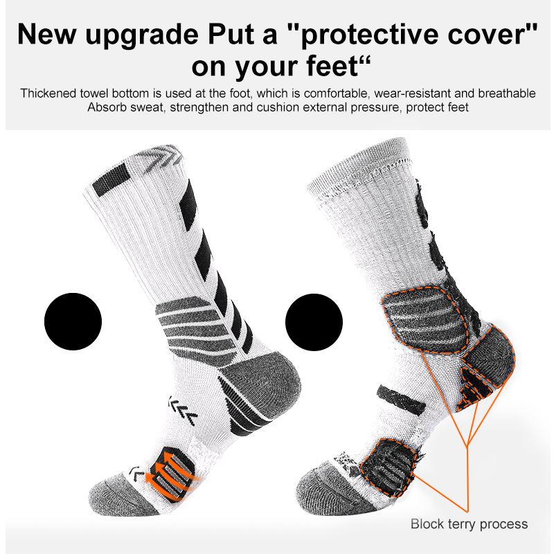 Kaus Kaki Kompresi Penyerap Ke - Athletic Sock Cushion ulasan dan harga