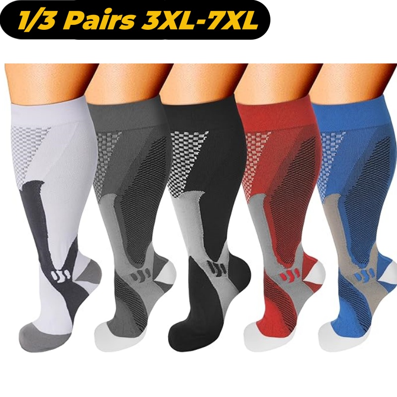 Kaus kaki kompresi betis lebar - Compression Sock Medical ulasan dan harga