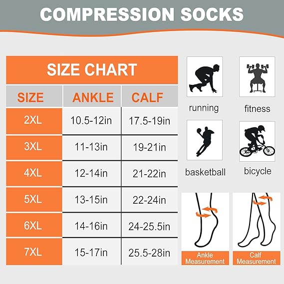 Kaus kaki kompresi betis lebar - Compression Sock Medical ulasan dan harga