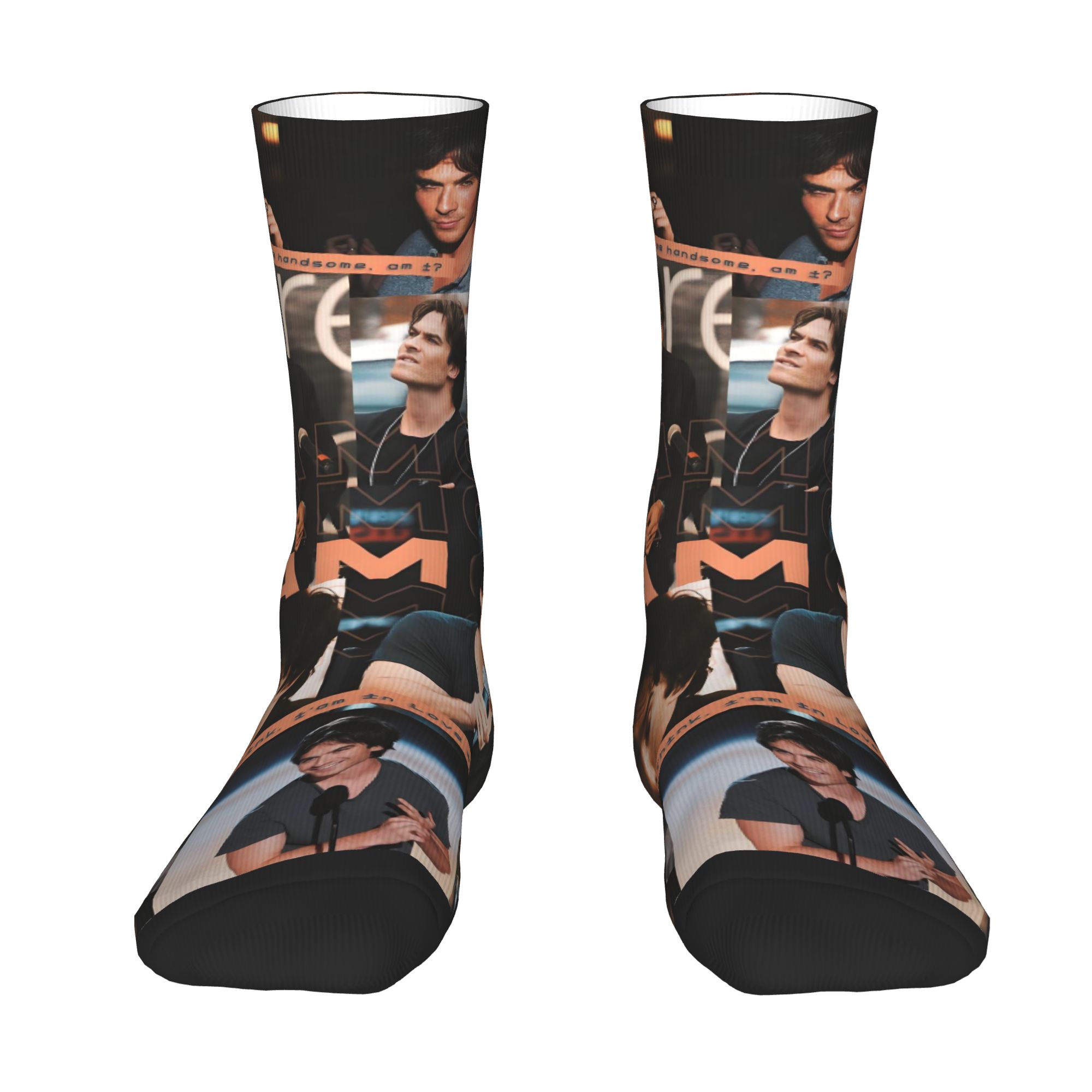 Kaos Kaki Custom The Vampire D - Dress Sock Men ulasan dan harga