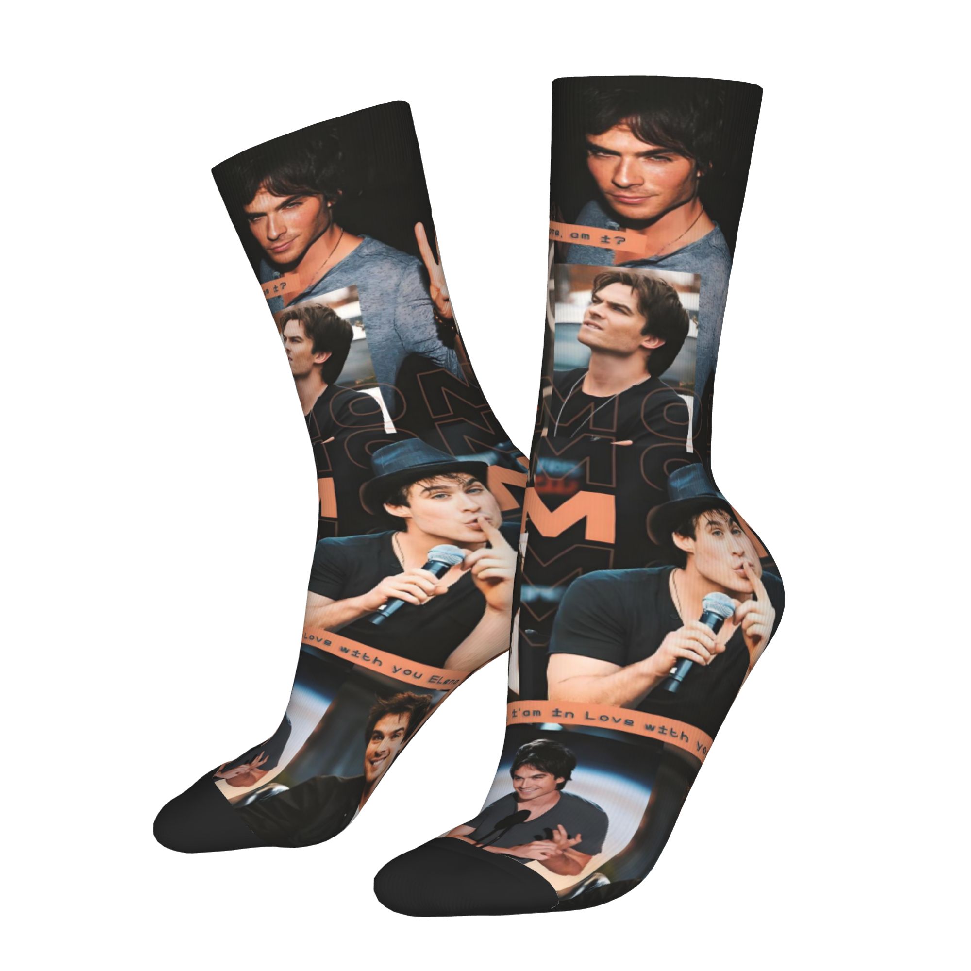 Kaos Kaki Custom The Vampire D - Dress Sock Men ulasan dan harga