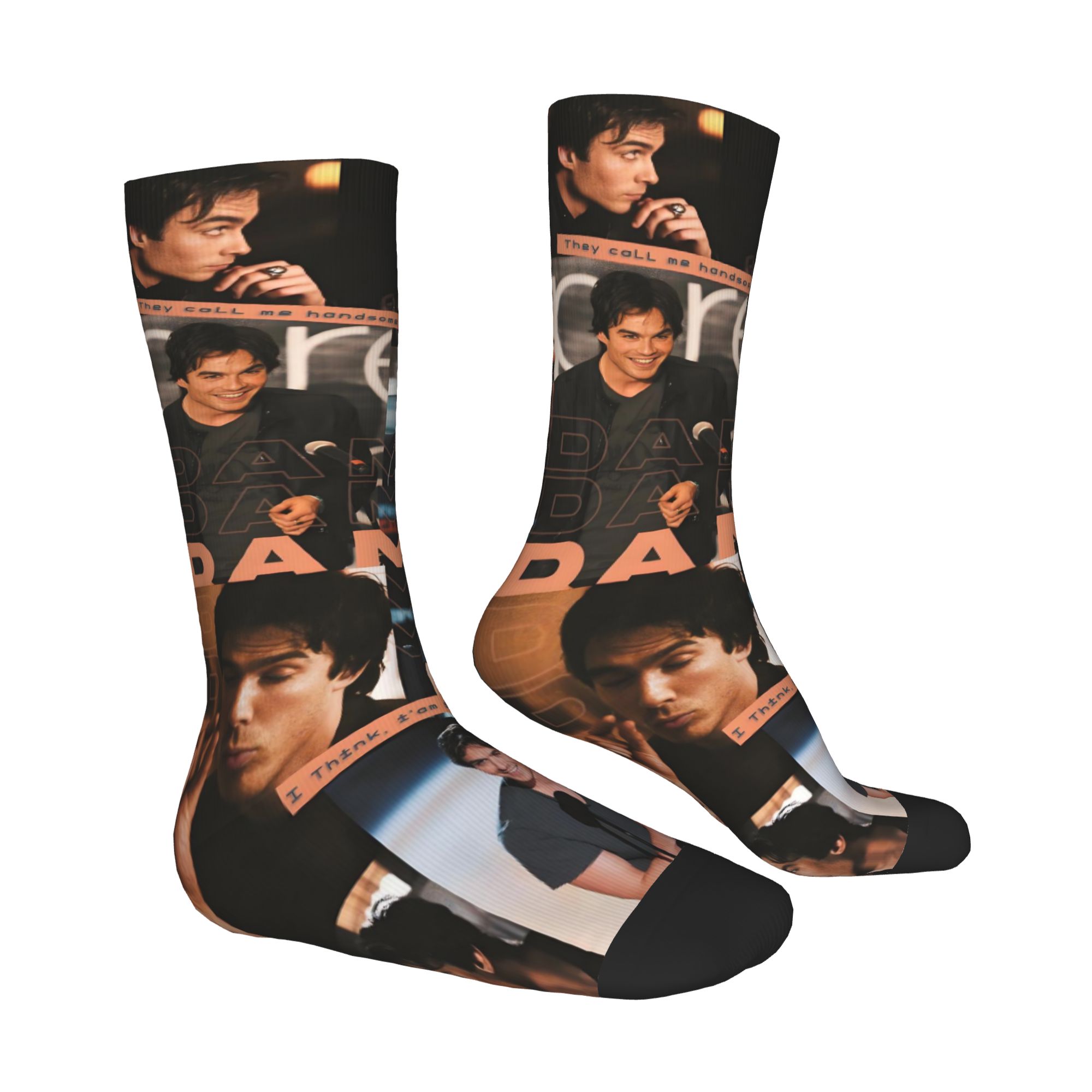 Kaos Kaki Custom The Vampire D - Dress Sock Men ulasan dan harga