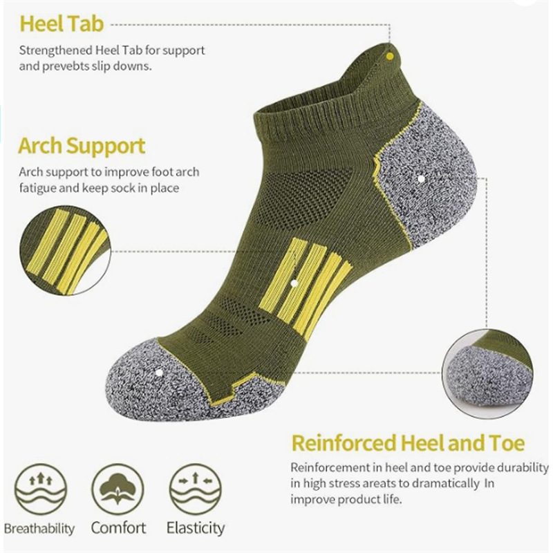 6/12 Pasang Kaus Kaki Pria Ber - Ankle Sock Low Cut ulasan dan harga