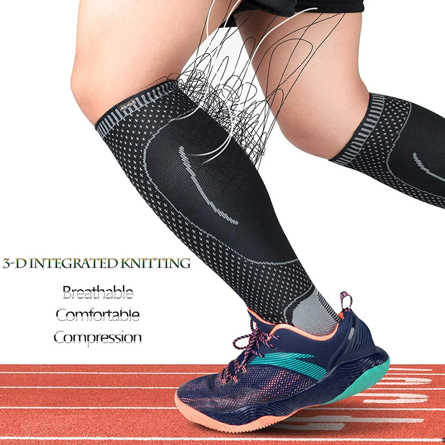 1 Pasang Kaus Kaki Kompresi Be - Ankle Brace Sock ulasan dan harga