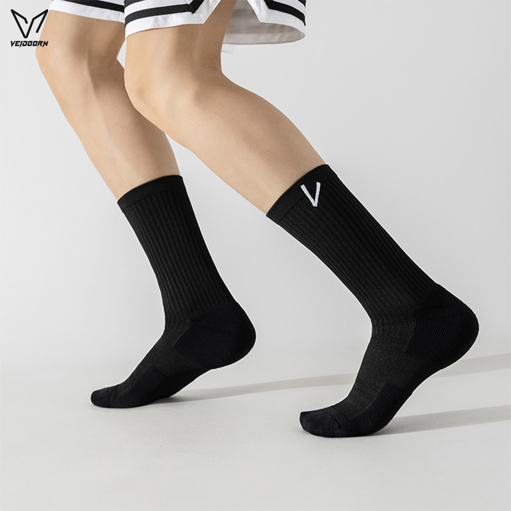 Veidoorn 4 Pasang Kaus Kaki Ol - Athletic Sock Cushion ulasan dan harga