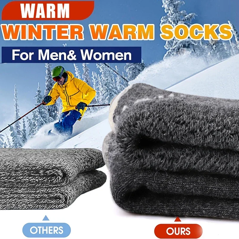 1/3 Pasang Kaus Kaki Wol Pria, - Thermal Sock Winter ulasan dan harga