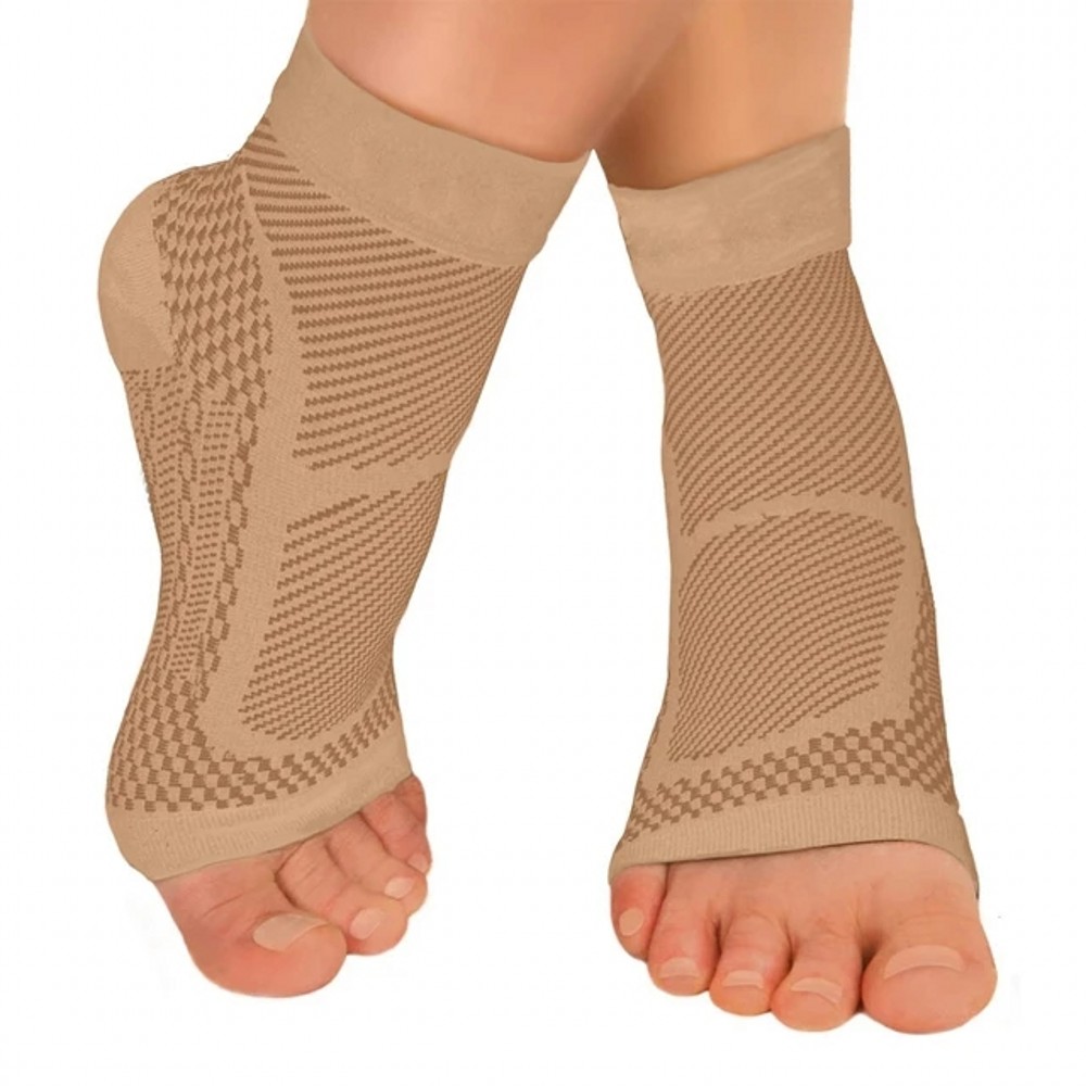 1 pasang kaus kaki penjepit pe - Ankle Brace Sock ulasan dan harga