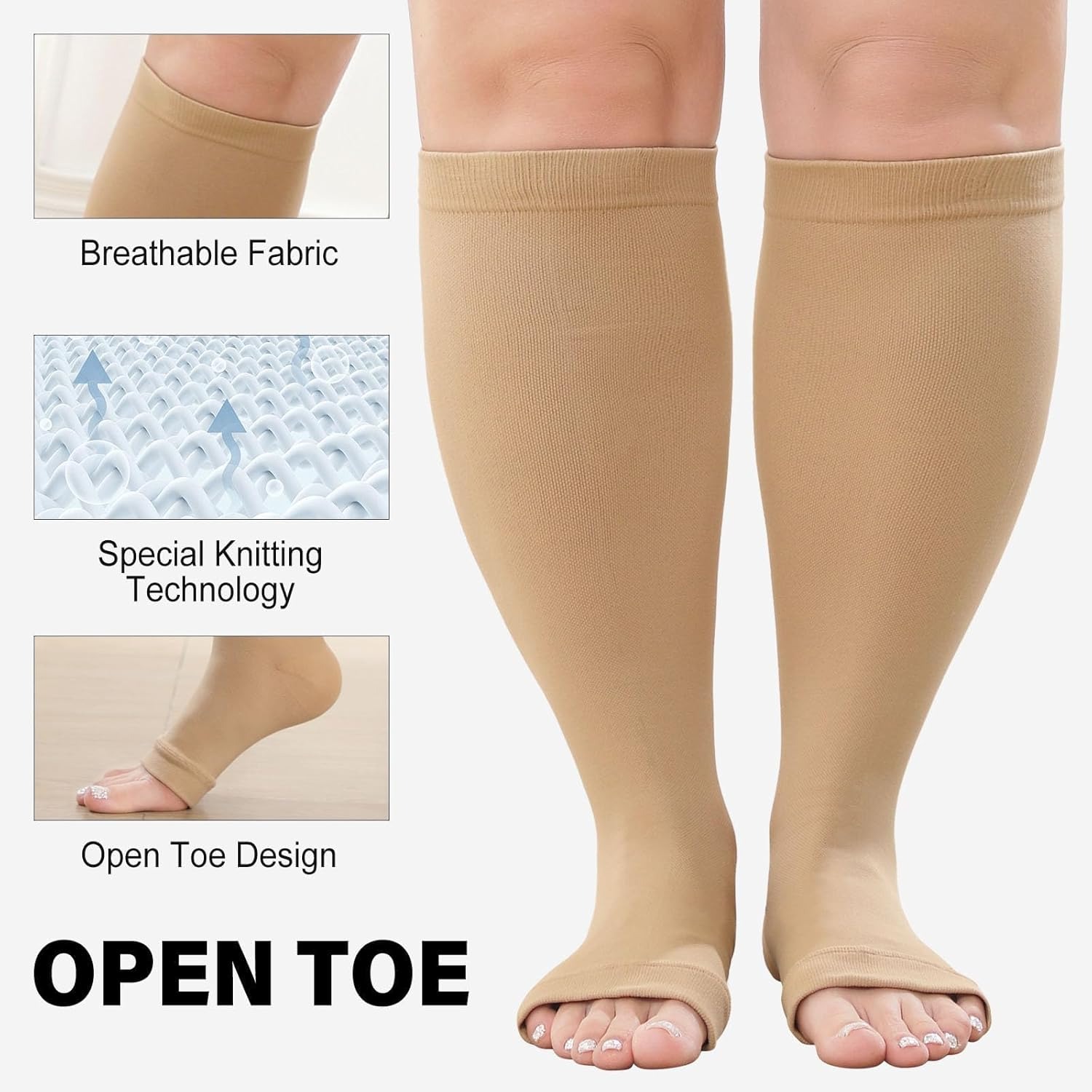1 Pasang Kaus Kaki Kompresi Uk - Compression Sock Medical ulasan dan harga